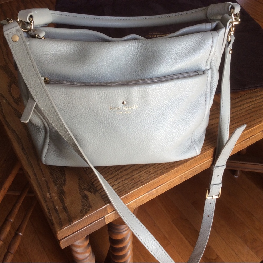 kate spade Light gray Crossbody Bag
